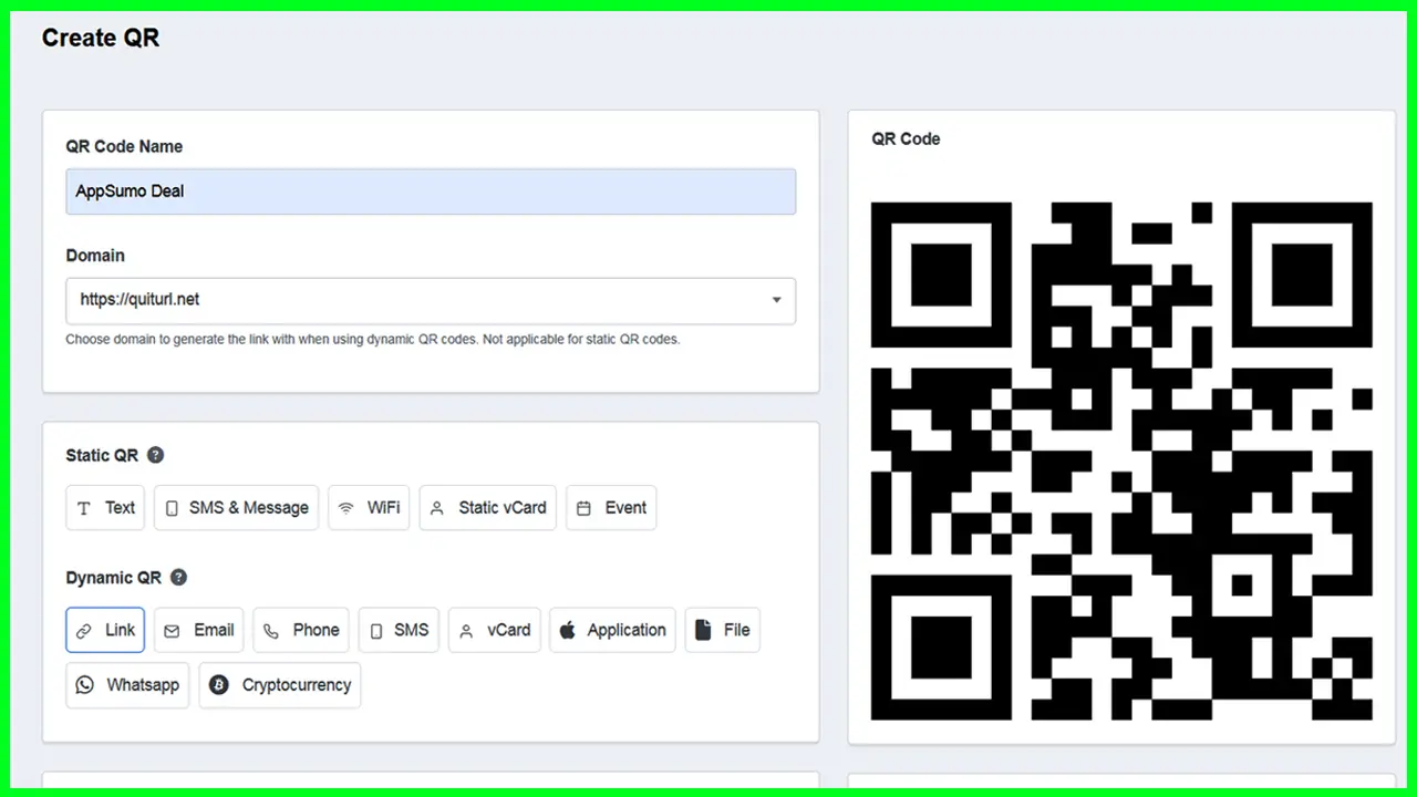 Dynamic QR Code Generator